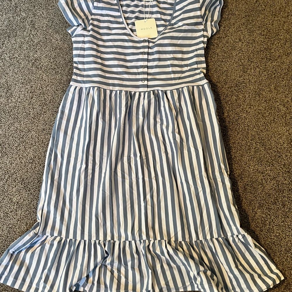 NTW Moolk Sadie Dress - nursing friendly